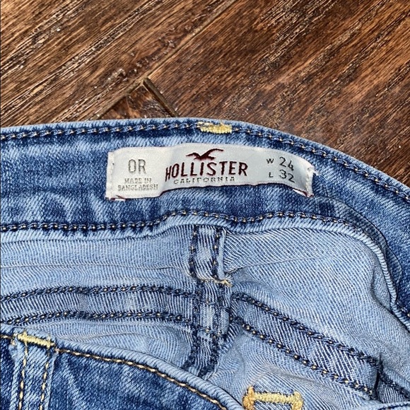 Hollister skinny jeans size 0R - Picture 2 of 3